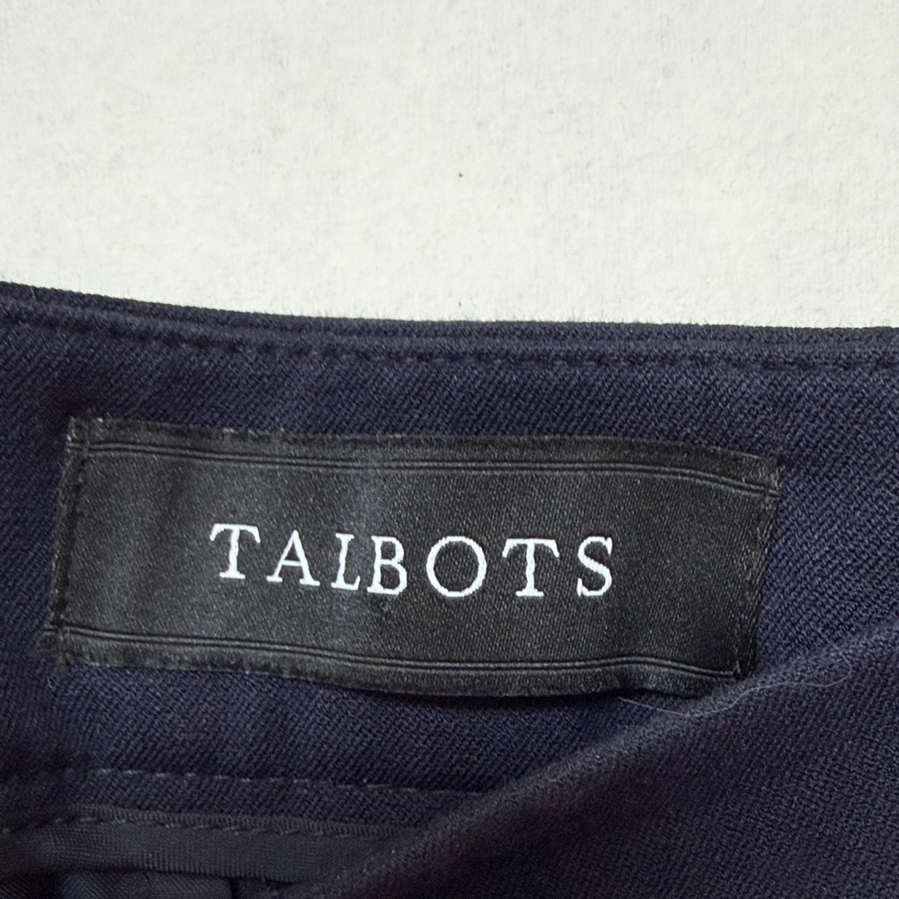 Talbots Navy Chatham Ankle Pant - Picture 2 of 5